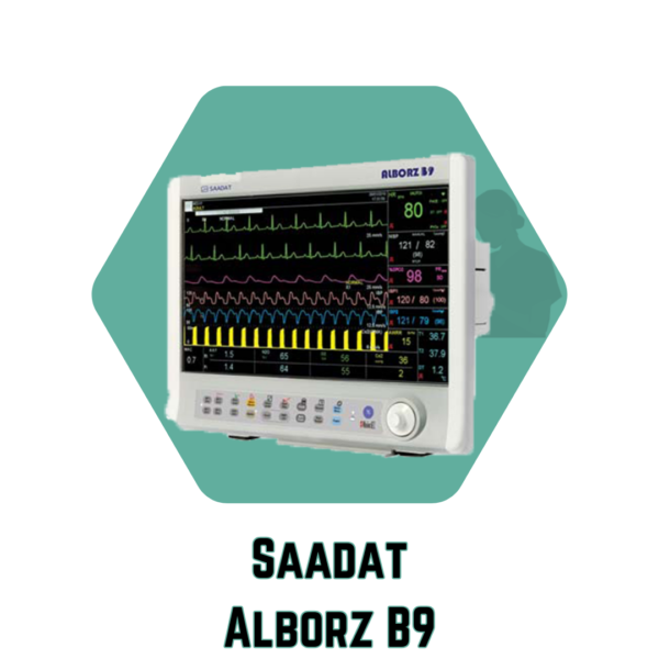 مانیتور علائم حیاتی سعادت البرز B9 - تصویر 2