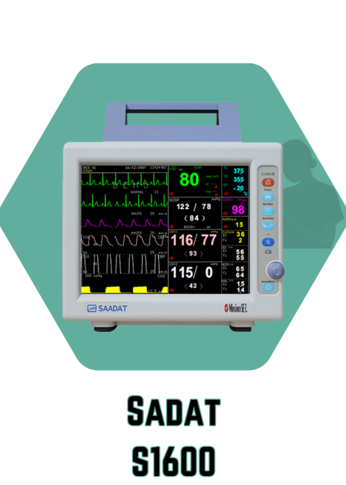 مانیتور علائم حیاتی سعادت S1600