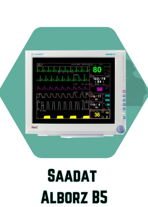 مانیتور علائم حیاتی سعادت البرز B5